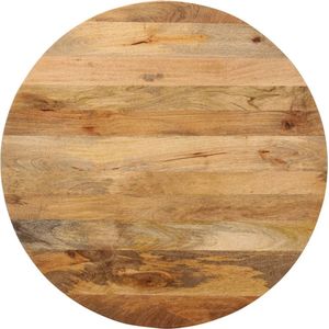 vidaXL-Tafelblad-rond-Ø-90x2,5-cm-massief-ruw-mangohout