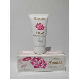 Hand & Voet Creme - Met Glyserine - Hydrateert en Verzorgt - Zachte Rozen geur -  Voordeelset 4 x 75 ml