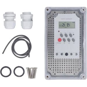 Digitale Timerbox Zwembadpomp Waterdichte Programmeerbare Tijdschakelaar - Verwarming Spa-motor (AC .220V)