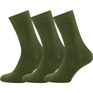 Bamboo Basics Army Sokken Beau - 3-pack - Maat 35-40 - Bamboe Sokken - Normale Sokken