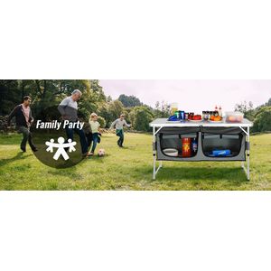 Vostara - Picknicktafel Kinderen - picknicktafel inklapbaar - picknick tafel - picknicktafel kind - picnicktafel - Picknicktafels - Picknicktafel Aluminium -Picknicktafel Opvouwbaar - Picknicktafel Opvouwbaar - Picknicktafel Kinderen Met Parasol -