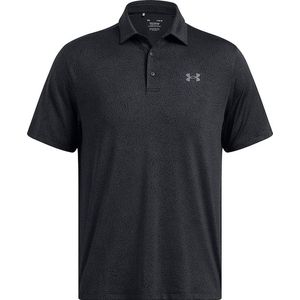 Under Armour Heren Playoff Golfpolo 3.0 Printed-Black Antracite