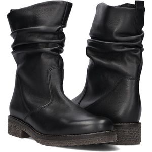 Gabor 013 Enkellaarsjes - Enkelboots met rits - Dames - Zwart - Maat 37,5