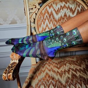 XPOOOS - Queenie Dames Sokken - 1-Pack - Maat One Size