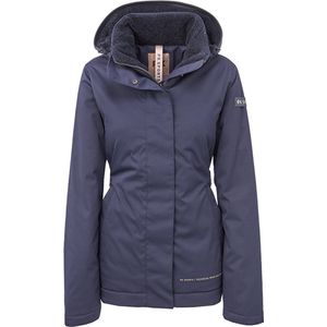 PK International - Winterjas - Dames - Waterdicht - Ademend - Winddicht - Gewatteerd - Capuchon - Zantigo - Donkerblauw - XS/34