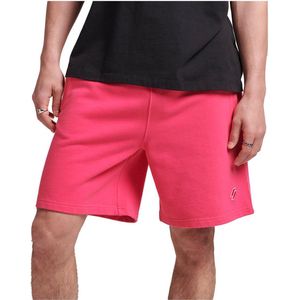 Superdry Code Sl Essential Sweatshort Rood S Man