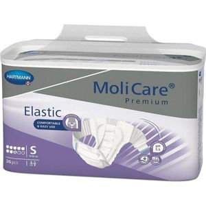 Hartmann - Molicare Premium Slip Elastic - Incontinentiemateriaal - 8 Druppels - Small - 3 Pakken van 26 Stuks