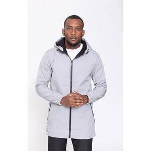 Zayn Grijze Herenjas - Maat M - Tijdloze Elegante Zomerjas voor Mannen