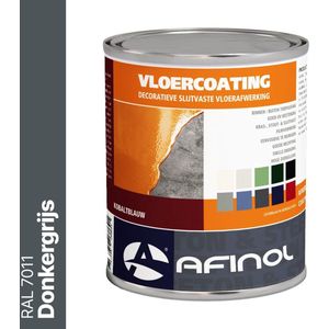Afinol Vloercoating Donkergrijs (RAL 7011) 750 ml