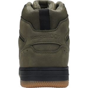 KangaROOS K-Watch Bliz hoge herentrainers warm gevoerd 81173 olijf