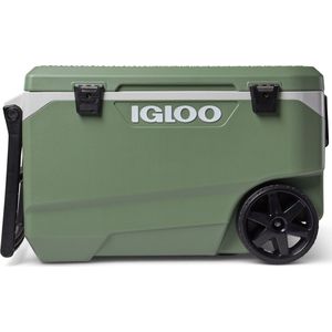 Igloo Ecocool 90 Roller passieve koelbox - 85L - Wielen - Groen