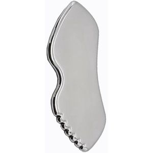 Gua Sha Board gezichtsmassager van roestvrij staal - Gua Sha Tool lichaamsmassager - Verwijderaar van spierknopen