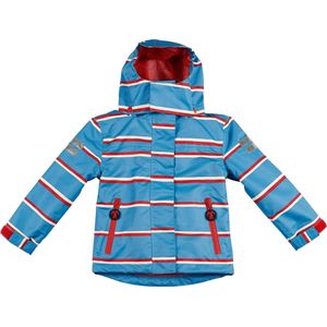 Ducksday - jas met uitritsbare fleece - unisex - ski - Benjamin - 146/152 - REFLECTOREN - GRATIS SJAAL