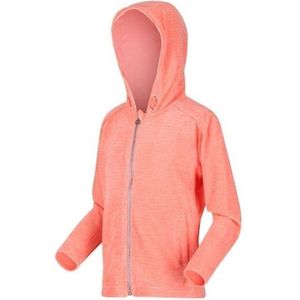 Regatta Harlem Fleece Met Hele Rits Met Capuchon En Zakken Voor Kinderen Oranje