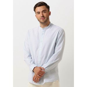 SELECTED HOMME - SLHREGNEW-LINEN SHIRT LS BAND - Overhemd - Blauw