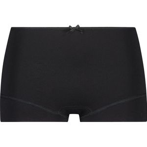 RJ Bodywear Pure Color dames short - zwart - Maat: 4XL