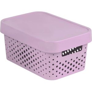 Curver Opengewerkte container met Infinity-deksel 4.5L roze