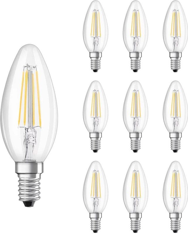 Ledvance - LED SST Classic B35 - Lamp - 5W - 470lm - 4000K - E14 - Ø35mm - 10 stuks