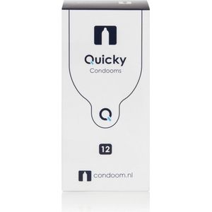 Condoom.nl Quicky Condooms met afrol strip - 12 stuks