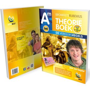 Scooter Theorieboek 2024 - Rijbewijs AM - CBR Bromfiets en Brommer Theorie Boek - VekaBest