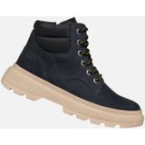 Geox - Kiddartah - Enkellaarsjes - Zwart - Halfhoog - Ademend en Waterdicht