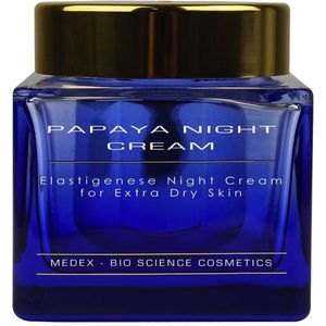 Medex - Papaya Night Cream - Nachtcrème - 50 ml - Droge tot Zeer Droge Huid