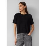 Gebreide Trui - Korte Mouwen - Ronde Hals - Normale Pasvorm