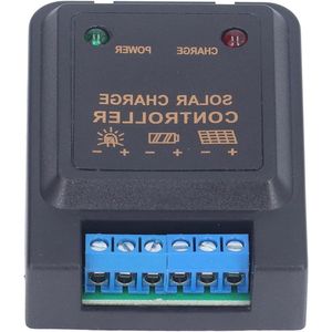 Eenvoudige Installatie Solar Laadregelaar 3 Stadium PWM Aanpassing Zonnepaneel Regulator LED Indicator Veilige Bescherming Duurzaam voor 6 V 12 V