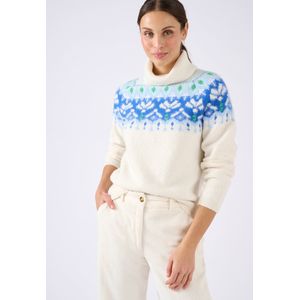 Damart - Coltrui jacquard Thermolactyl - Dames - Blauw - XS