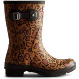 Hunter - Original Short - Regenlaarzen - Bruin - Waterdicht - Goede Grip