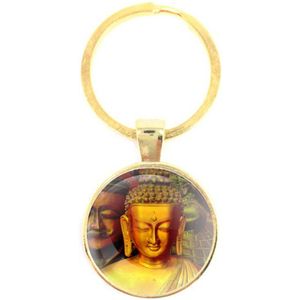 Sleutelhanger Glas - Buddha