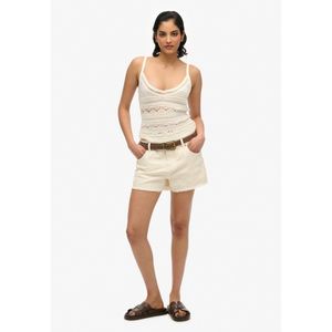 Superdry - Hot - Korte Jeans - Slim Fit - Mid-rise - Gerafelde Zoom