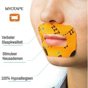 Myotape - Mondtape - 90 Strips - Anti Snurk