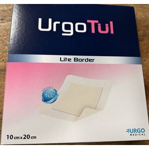 URGO - UrgoTül - Lite Border - 10 x 20 cm - 5 stuks per doos