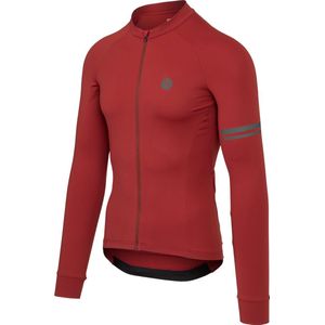 AGU Solid Fietsshirt Lange Mouwen Performance Heren - Bruin - XXL