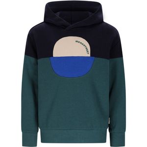 Moodstreet Sulvy Chest-circle Hoodie Truien & Vesten Jongens - Sweater - Hoodie - Vest- Multi - Maat 98/104