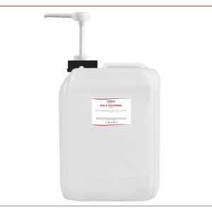 Bad & Douchegel - Rozen - Koraalrood - Parelmoer - 12 Liter - Jerrycan - Met pomp - Navulling - Navullen - Shower gel - Showergel - Douche gel - Shampoo - 3 - 5 - 6 - 10 | LP5