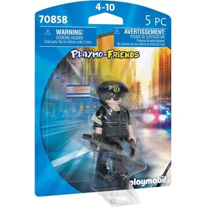 PLAYMOBIL Playmo-Friends Politieagent - 70858