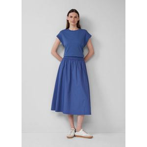 Rok - A-lijnrok - Vrouwelijk - High Rise - Vloeiende Popeline