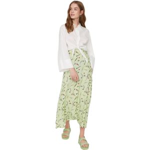 Trendyol Vrouwen Maxi Hoge taille A-lijn Rok
