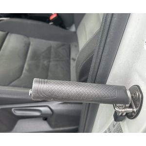 Multifunctionele 2-in-1 In- en uitstaphulp voor de auto - kleur Zwart - Uitstaphulp - Instaphulp - Handgreep - Noodhamer – Universeel Autoaccessoire