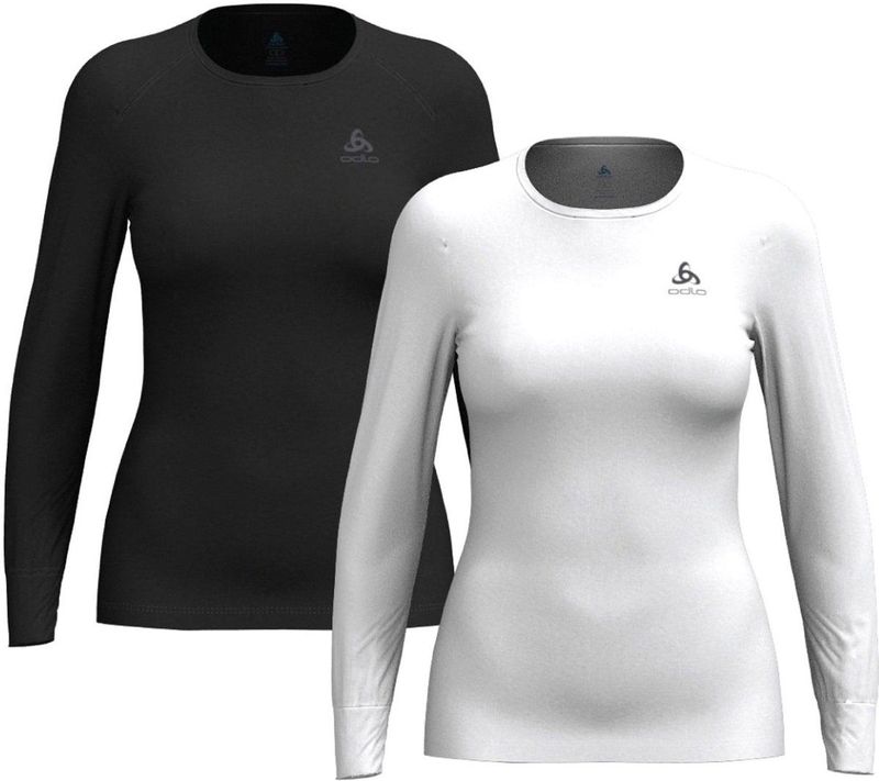 Odlo Active Warm Eco Base Layer Longsleeve Dames (2-pack) - Maat XS