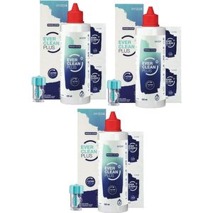 Ever Clean Plus - Lenzenvloeistof - 3 maandpakket - 3 x 225ml - Voordeelverpakking