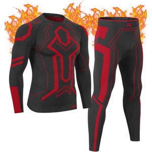 Heren Base Layer Set voor Thermisch Ondergoed en Wintersport