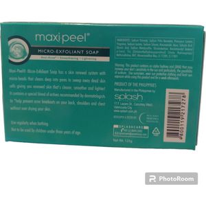 Maxi-Peel micro-exfoliërende zeep 125gr