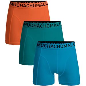 Muchachomalo – Boxershort Heren – Normale Lengte – Onderbroeken Heren – Boxershort – Microfiber – 3 Pack – Maat M