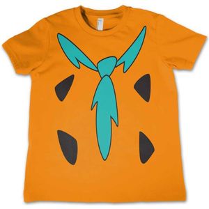 The Flintstones Kinder Tshirt -XL- The Flintstones Costume Oranje