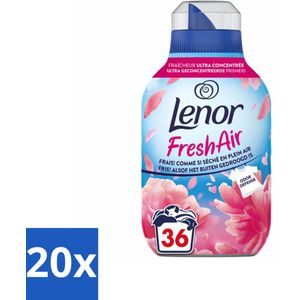 Lenor - Wasverzachter - Fresh Air Bloesem - Ultra Geconcentreerd - 36 Wasbeurten - Bulkverpakking - 20 stuks