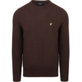 Lyle & Scott, Heren, Truien, Bruin, Maat: XS Wol,