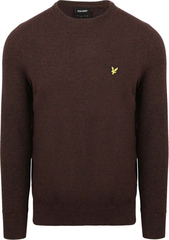 Lyle & Scott, Heren, Truien, Bruin, Maat: XS Wol,